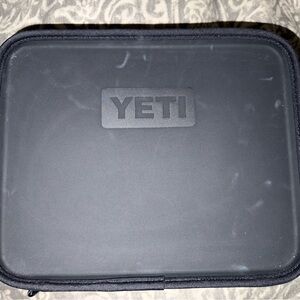 YETI Black Hard Case Lunch Box